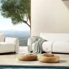 Riess-Ambiente Haus & Garten|Sitzgruppen > In- und Outdoor Gartensessel SEAHAWK creme Aluminium Olefin 1-Sitzer Sofa wetterfest