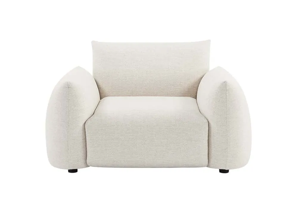 Riess-Ambiente Haus & Garten|Sitzgruppen > In- und Outdoor Gartensessel SEAHAWK creme Aluminium Olefin 1-Sitzer Sofa wetterfest