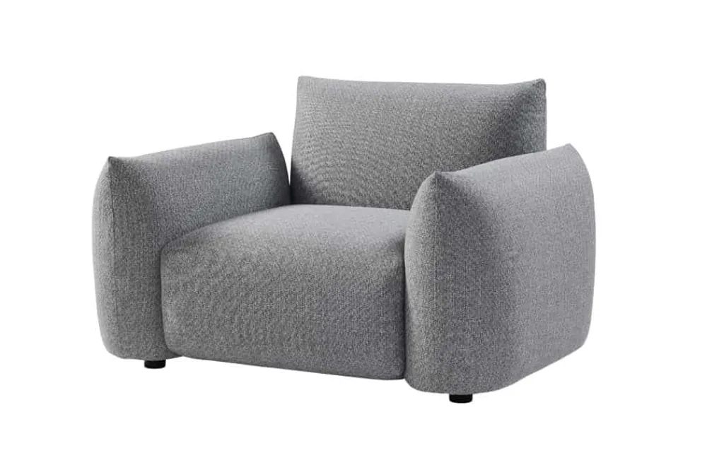 Riess-Ambiente Haus & Garten|Sitzgruppen > In- und Outdoor Gartensessel SEAHAWK anthrazit Aluminium Olefin 1-Sitzer Sofa wetterfest