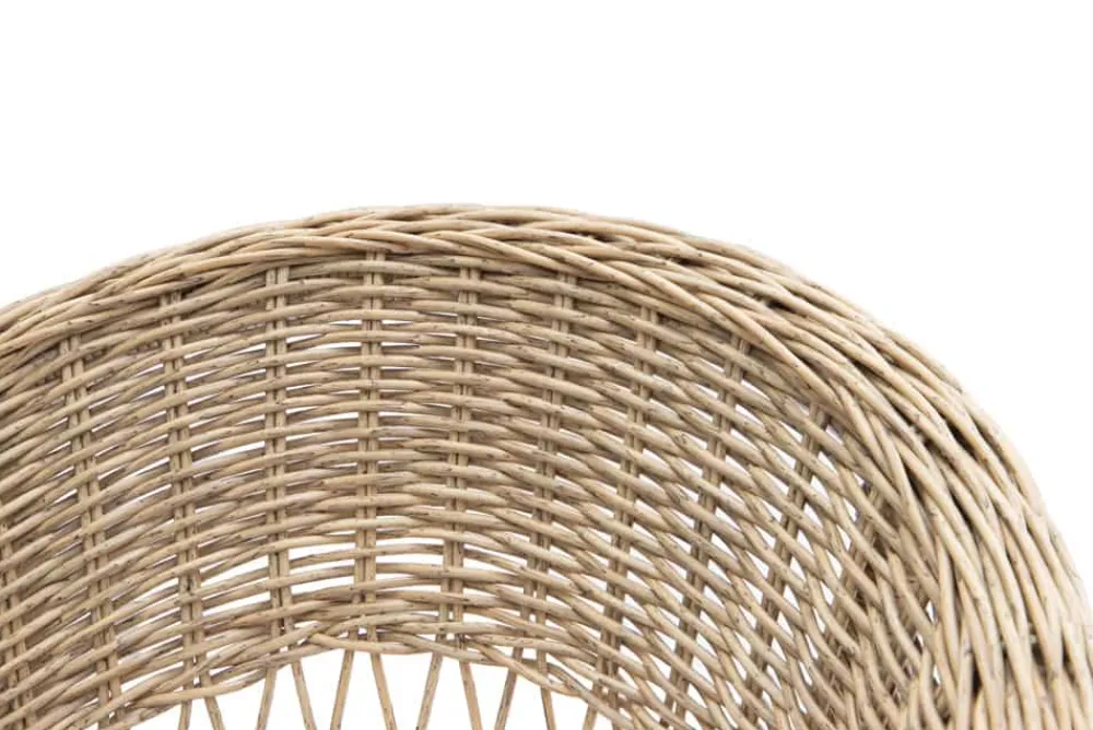 Riess-Ambiente Haus & Garten|Sitzgruppen > In- und Outdoor Garten-Set ELYSEE natur taupe Polyrattan Aluminium inkl. Tisch Kissen
