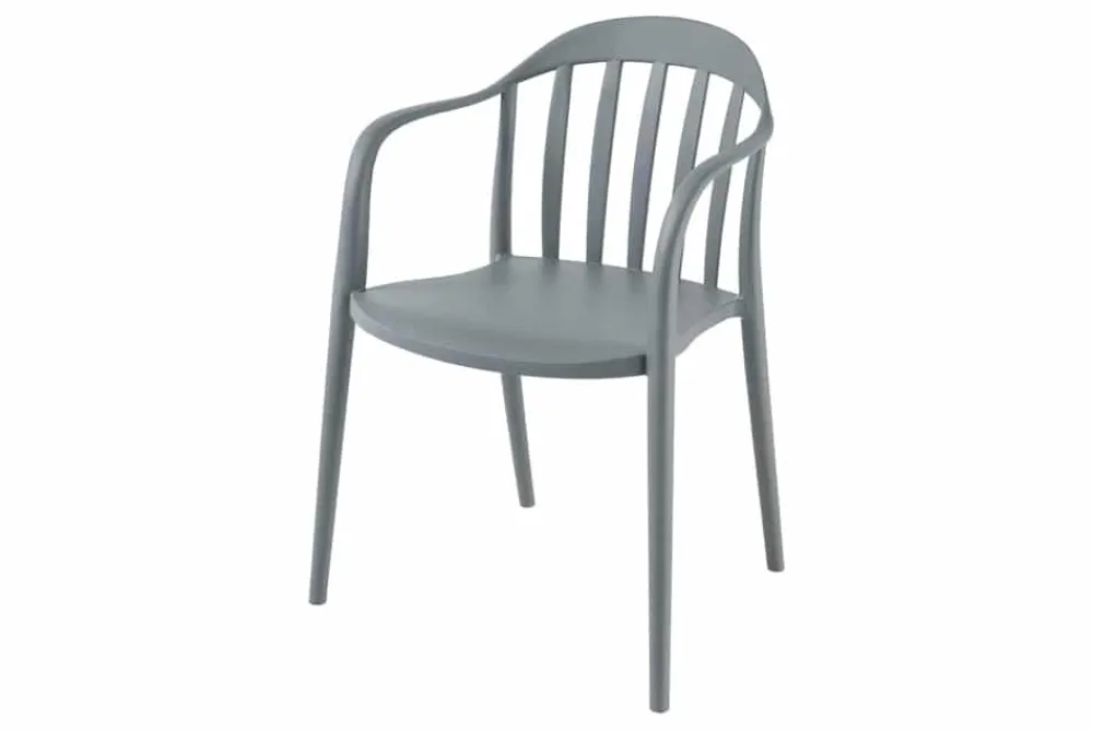 Riess-Ambiente Haus & Garten|Gartenstühle > In- und Outdoor Gartenstuhl STUDIO ITALIA anthrazit stapelbar wetterfest