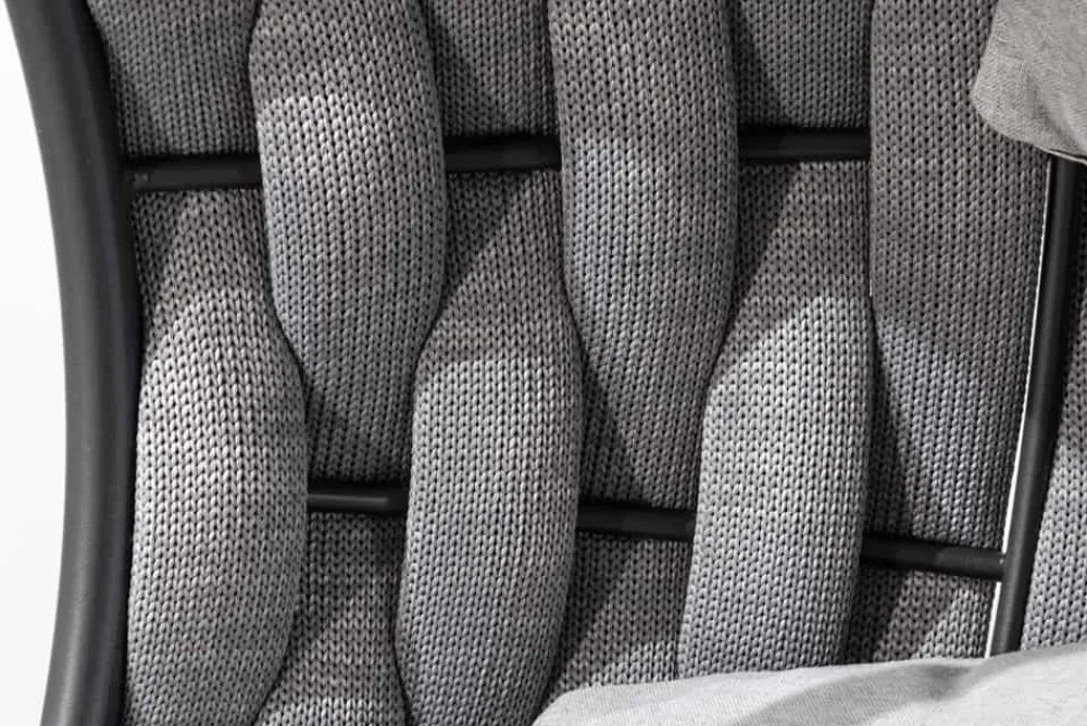 Riess-Ambiente Haus & Garten|Sessel > In- und Outdoor Hängesessel ROPE anthrazit grau mit Gestell wetterfest inkl. Kissen