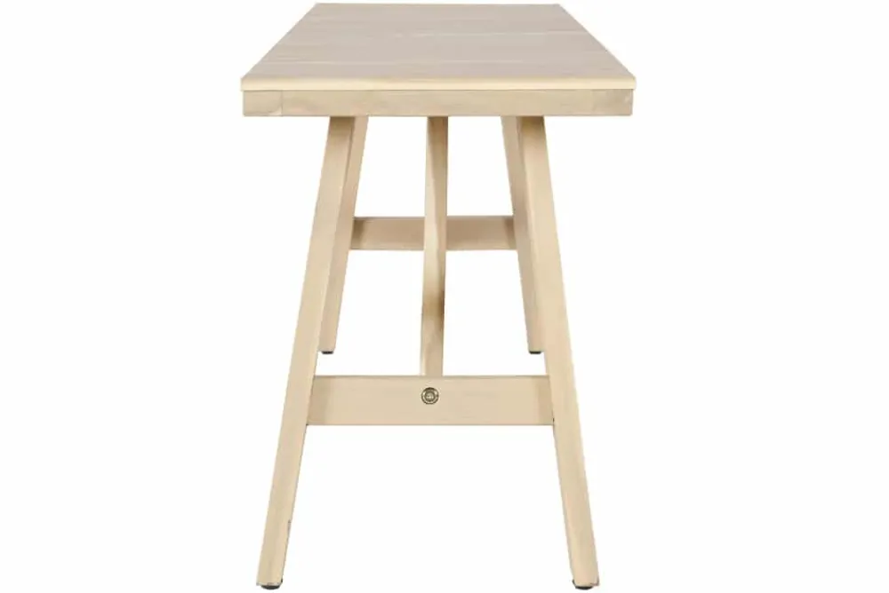 Riess-Ambiente Haus & Garten|Mehr... > In- und Outdoor Sitzbank BALI 110cm natur hell Akazienholz wetterfest Balkonbank