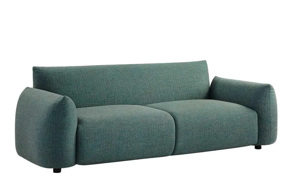 Riess-Ambiente 2-Sitzer Sofa|Sitzgruppen > In- und Outdoor Sofa SEAHAWK 205cm türkis Aluminium Olefin wetterfest 2-Sitzer Couch