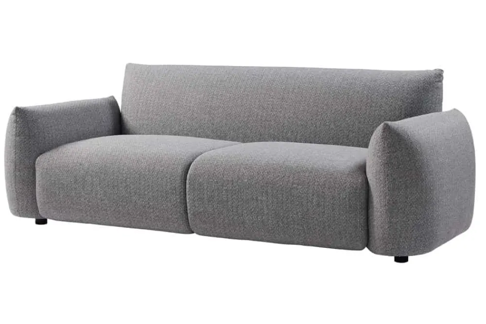 Riess-Ambiente 2-Sitzer Sofa|Sitzgruppen > In- und Outdoor Sofa SEAHAWK 205cm anthrazit Aluminium Olefin wetterfest 2-Sitzer Couch