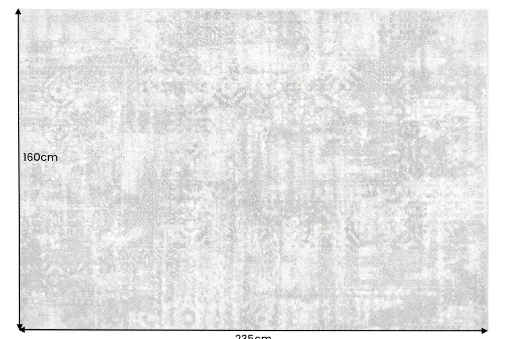 Riess-Ambiente Outdoor Teppiche|Teppiche > In- und Outdoor Teppich LEAF 235x160cm türkis grün weiß Blätter florales Design wetterfest