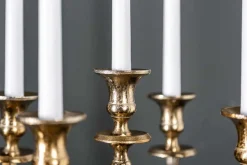 Riess-Ambiente Goldene Möbel|Kerzenständer ><noscript><img width=