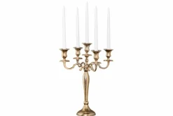 Riess-Ambiente Goldene Möbel|Kerzenständer ><noscript><img width=