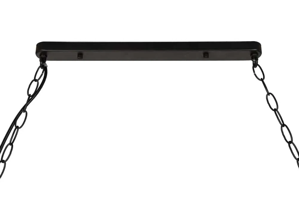 Riess-Ambiente Hängelampen > Maritime Hängeleuchte SEVEN SEAS II 120cm Seil Lampe mit 10 Leuchten