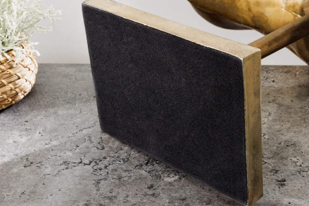 Riess-Ambiente Dekoration > Maritime Skulptur WAL 70cm messing handmade Metall Design Dekoration