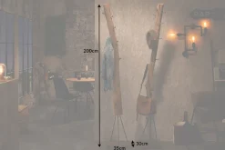 Riess-Ambiente Mehr...|Mehr... > Massive Garderobe HEMINGWAY 200cm Teakholz Kleiderständer