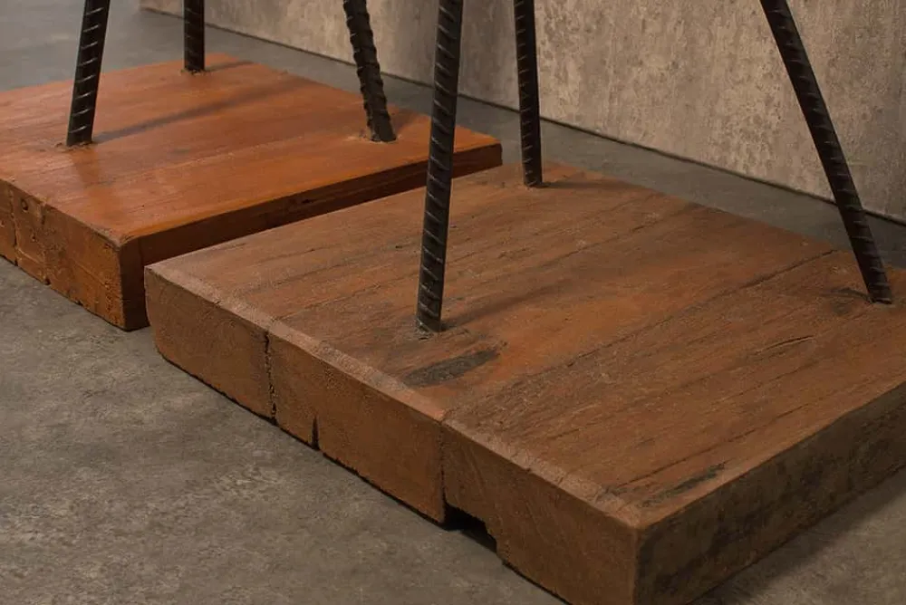 Riess-Ambiente Mehr...|Mehr... > Massive Garderobe HEMINGWAY 200cm Teakholz Kleiderständer