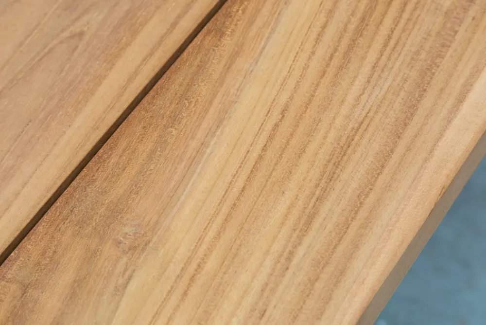 Riess-Ambiente Mehr...|Massivholz Gartenmöbel > Massive Gartenbank EMPIRE TEAK 220cm Sitzbank Teakholz wetterfest
