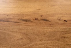 Riess-Ambiente Mehr...|Massivholztische > Massiver Bartisch MAMMUT 220cm natur Akazie Baumkante schwarz Metall