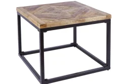Riess-Ambiente Mehr...|Massivholztische > Massiver Beistelltisch INFINITY HOME 60cm Mangoholz Industrial Design