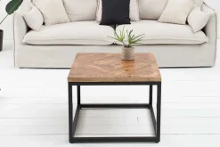 Riess-Ambiente Mehr...|Massivholztische > Massiver Beistelltisch INFINITY HOME 60cm Mangoholz Industrial Design