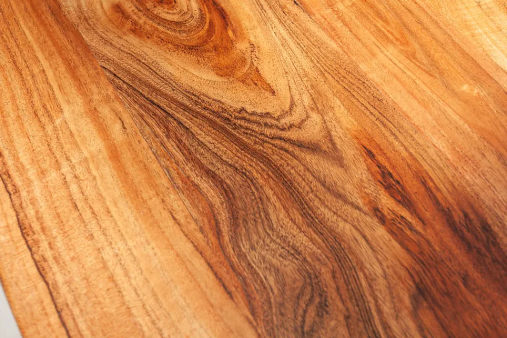 Riess-Ambiente Mehr...|Couchtische > Massiver Beistelltisch ORGANIC LIVING 60cm braun Akazie Couchtisch Live Edge