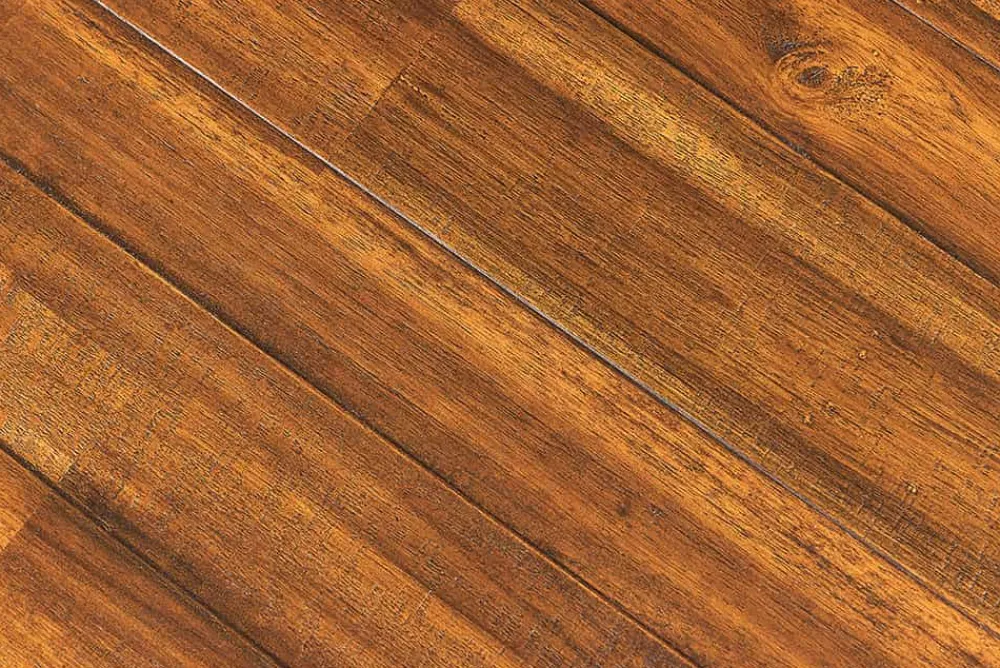 Riess-Ambiente Mehr...|Massivholztische > Massiver Couchtisch GENESIS 110cm braun anthrazit Akazie Baumkante Kufengestell