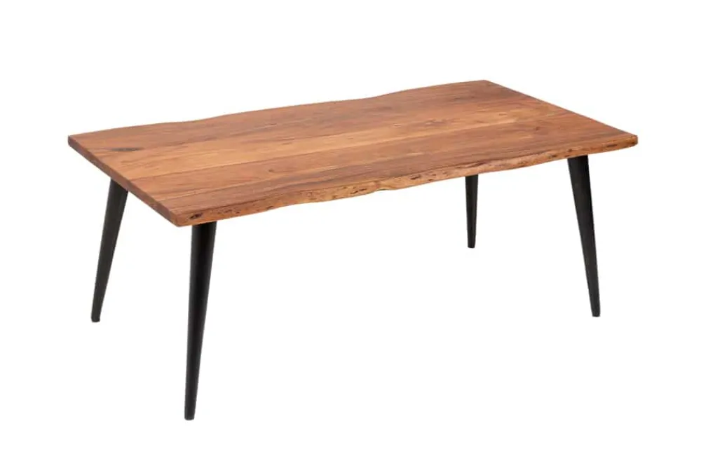 Riess-Ambiente Couchtische & Truhen|Mehr... > Massiver Couchtisch ORGANIC LIVING 110cm natur Akazienholz mit Baumkante