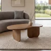 Riess-Ambiente Mehr...|Couchtische > Massiver Couchtisch ORGANIC 120cm natur honey finish Mangoholz organische Form
