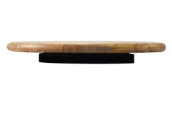 Riess-Ambiente Dekoration > Massiver Drehteller SERVANT 50cm natur Mangoholz drehbare Servierplatte rund