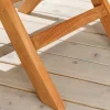 Riess-Ambiente Mehr...|Massivholz Gartenmöbel > Massiver Esstisch EMPIRE TEAK 100cm natur Teakholz klappbar