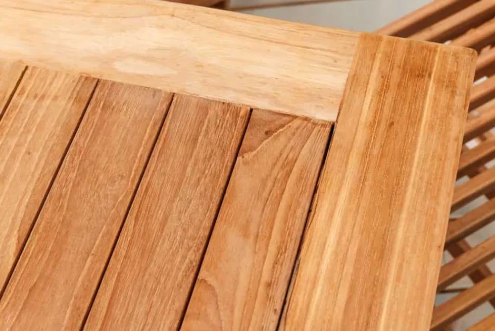 Riess-Ambiente Mehr...|Massivholz Gartenmöbel > Massiver Esstisch EMPIRE TEAK 100cm natur Teakholz klappbar