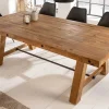 Riess-Ambiente Esstische|Mehr... > Massiver Esstisch FINCA 200cm vintage braun recyceltes Pinienholz Industrial Design