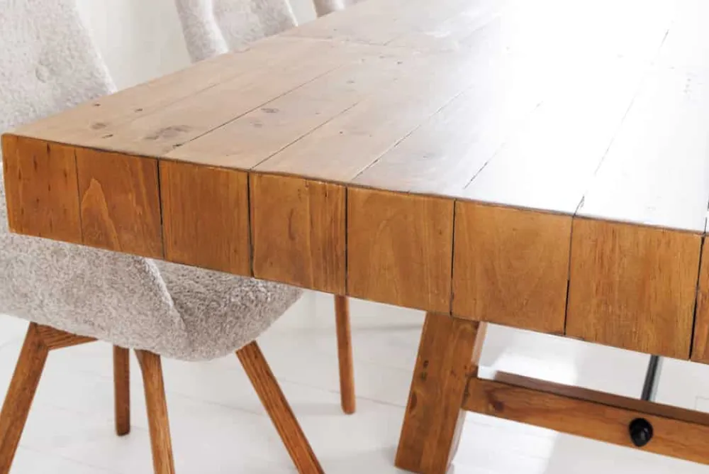 Riess-Ambiente Esstische|Mehr... > Massiver Esstisch FINCA 300-400cm vintage braun verlängerbar recyceltes Pinienholz