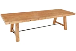 Riess-Ambiente Mehr...|Massivholzesstische > Massiver Esstisch FINCA 300cm vintage braun recyceltes Pinienholz