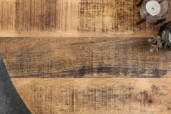 Riess-Ambiente Esstische|Skandinavisch > Massiver Esstisch IRON CRAFT 120cm rund natur Mangoholz