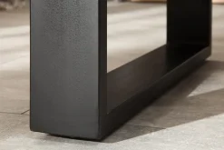 Riess-Ambiente Esstische|Mehr... > Massiver Esstisch IRON CRAFT 160cm natur Mangoholz Eisen Kufengestell Industrial Design