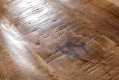 Riess-Ambiente Esstische|Mehr... > Massiver Esstisch IRON CRAFT 160cm natur Mangoholz Industrial Design schwarz Metall