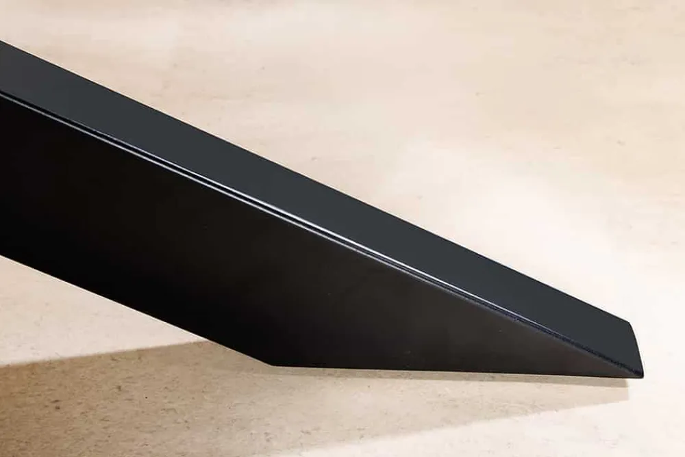 Riess-Ambiente Industrial Loft|Esstische > Massiver Esstisch MOUNTAIN SOUL 240cm rötlich grün schwarz oval Naturstein Eisen