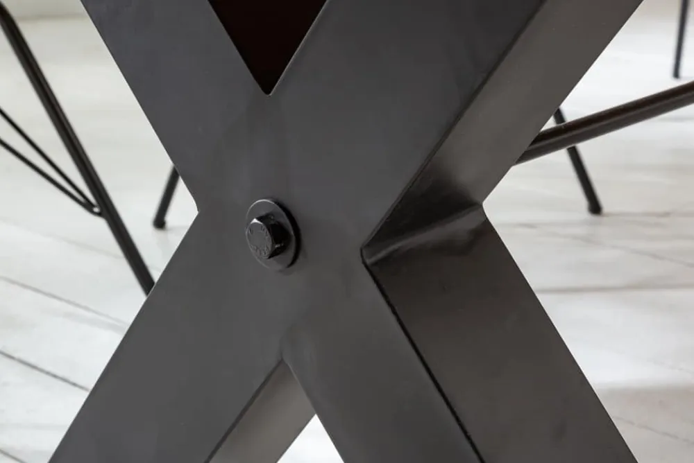 Riess-Ambiente Esstische|Mehr... > Massiver Esstisch THOR 240cm natur recyceltes Pinienholz Industrial Design