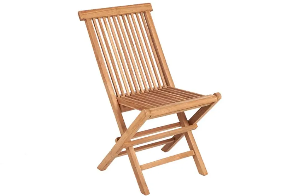 Riess-Ambiente Mehr...|Massivholz Gartenmöbel > Massiver Gartenstuhl EMPIRE TEAK Teakholz klappbar Hochlehner wetterfest