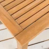 Riess-Ambiente Mehr...|Massivholz Gartenmöbel > Massiver Gartentisch BALI 100cm Akazienholz wetterfest Outdoor-Loungetisch
