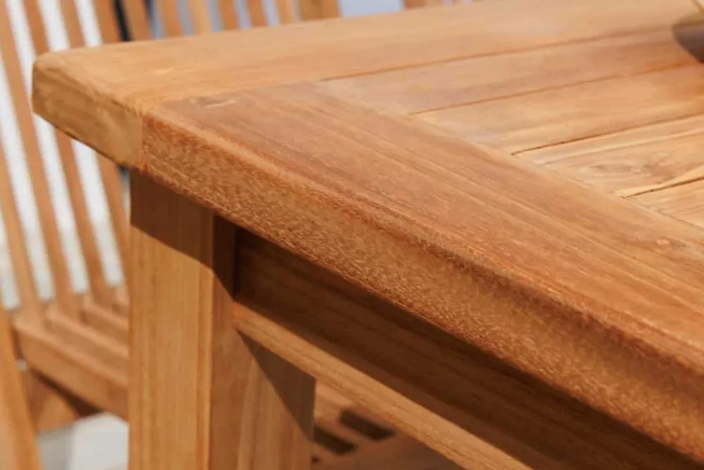 Riess-Ambiente Mehr...|Massivholz Gartenmöbel > Massiver Gartentisch EMPIRE TEAK 180cm natur Teakholz