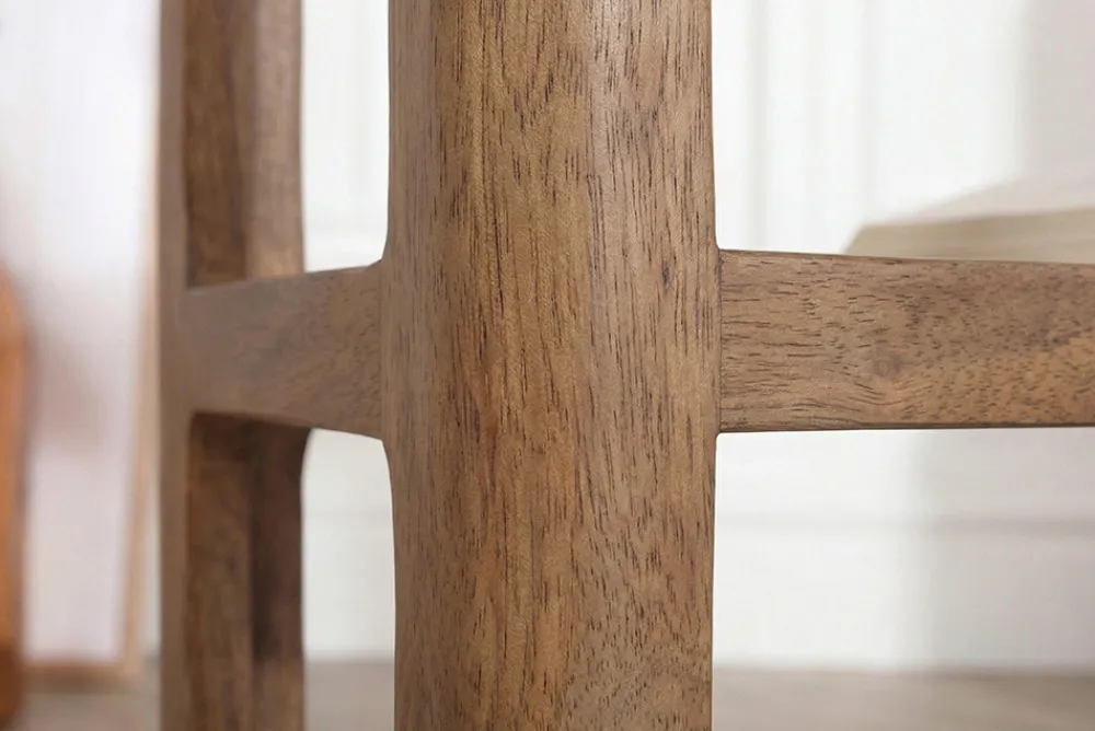 Riess-Ambiente Mehr...|Massivholztische > Massiver Konsolentisch ELEMENTS 90cm braun honey finish Mangoholz Regal