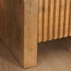 Riess-Ambiente Skandinavisch|Mehr... > Massiver Nachttisch ART DECO 50cm cream finish beige Mangoholz mit Schublade