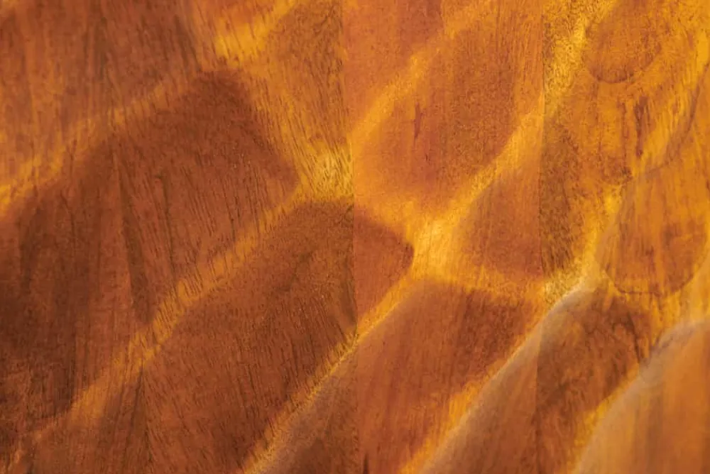 Riess-Ambiente Mehr...|Massivholztische > Massiver Nachttisch SCORPION 50cm braun Mangoholz Beistelltisch mit 3D Schnitzereien