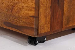 Riess-Ambiente Mehr...|Massivholzschränke > Massiver Rollcontainer MAKASSAR 60cm braun stone finish Sheesham mit Schubladen