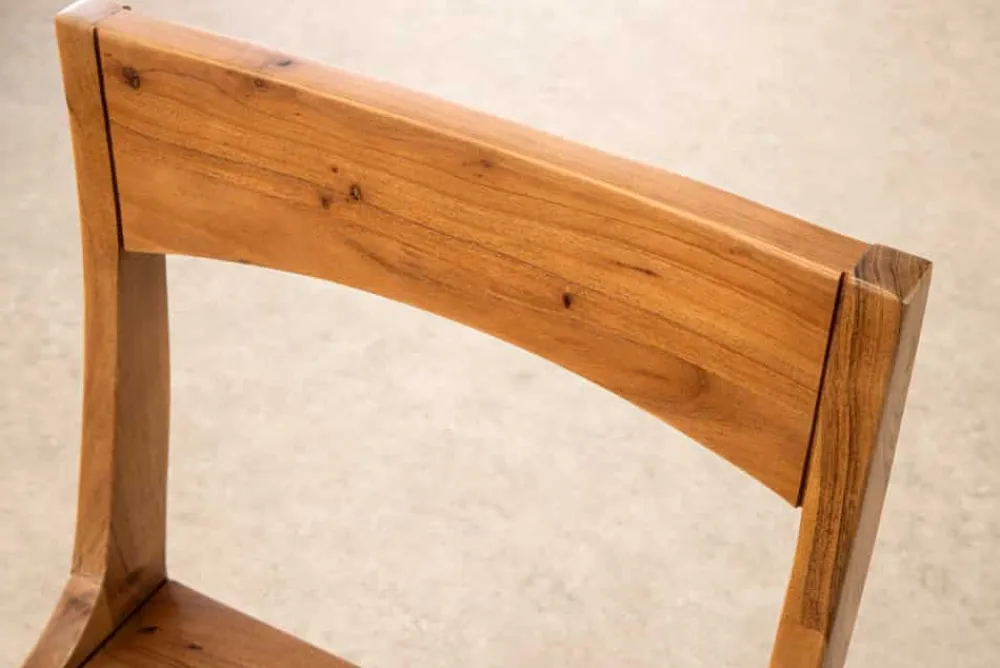 Riess-Ambiente Mehr...|Massivholzstühle > Massiver Stuhl ORGANIC braun Akazienholz honey finish handmade