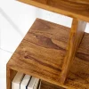 Riess-Ambiente Mehr...|Mehr... > Massives Cube Regal MAKASSAR 150cm braun Sheesham stone finish einzigartige Maserung