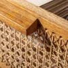 Riess-Ambiente Mehr...|Massivholzschränke > Massives Highboard BAMBOO LOUNGE 140cm Mangoholz Bambus mit Wiener Geflecht