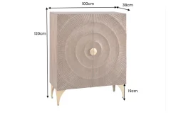 Riess-Ambiente Goldene Möbel|Highboards ><noscript><img width=