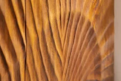 Riess-Ambiente Mehr...|Highboards > Massives Highboard SCORPION 120cm braun Mangoholz aufwendige 3D Schnitzereien