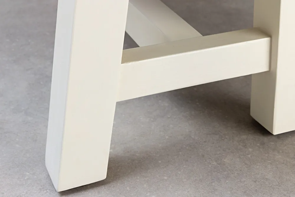 Riess-Ambiente Mehr...|Sitzbänke > Massive Sitzbank HAMPTONS 160cm hellbraun creme Pinienholz