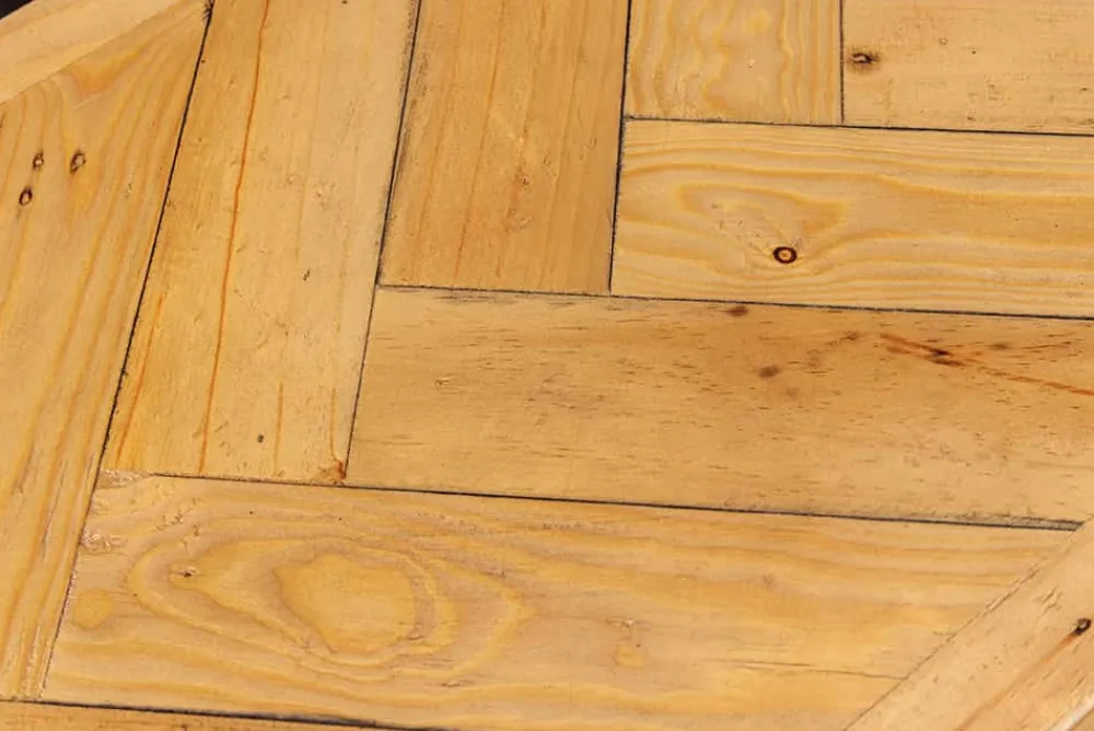 Riess-Ambiente Mehr...|Skandinavisch > Massive Sitzbank MOSAIK 160cm natur Pinienholz recycelt