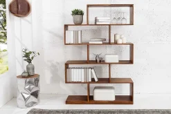 Riess-Ambiente Mehr...|Mehr... > Massives Regal MAKASSAR XL 150cm braun Sheesham stone finish Bücherregal